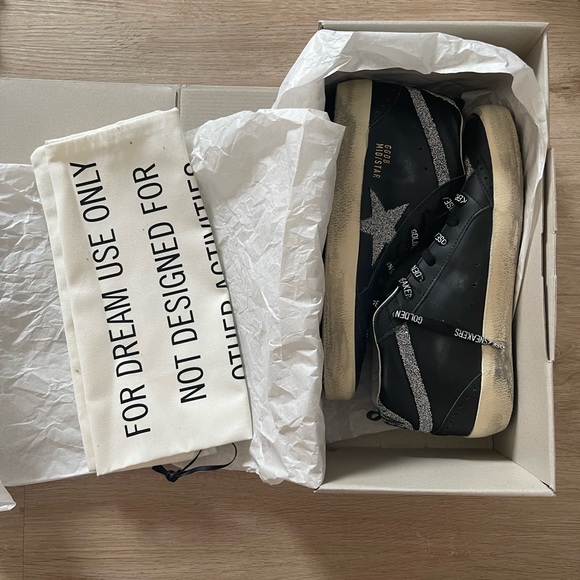 GOLDEN GOOSE MIDSTAR SNEAKERS, SZ 9 - Picture 5 of 6
